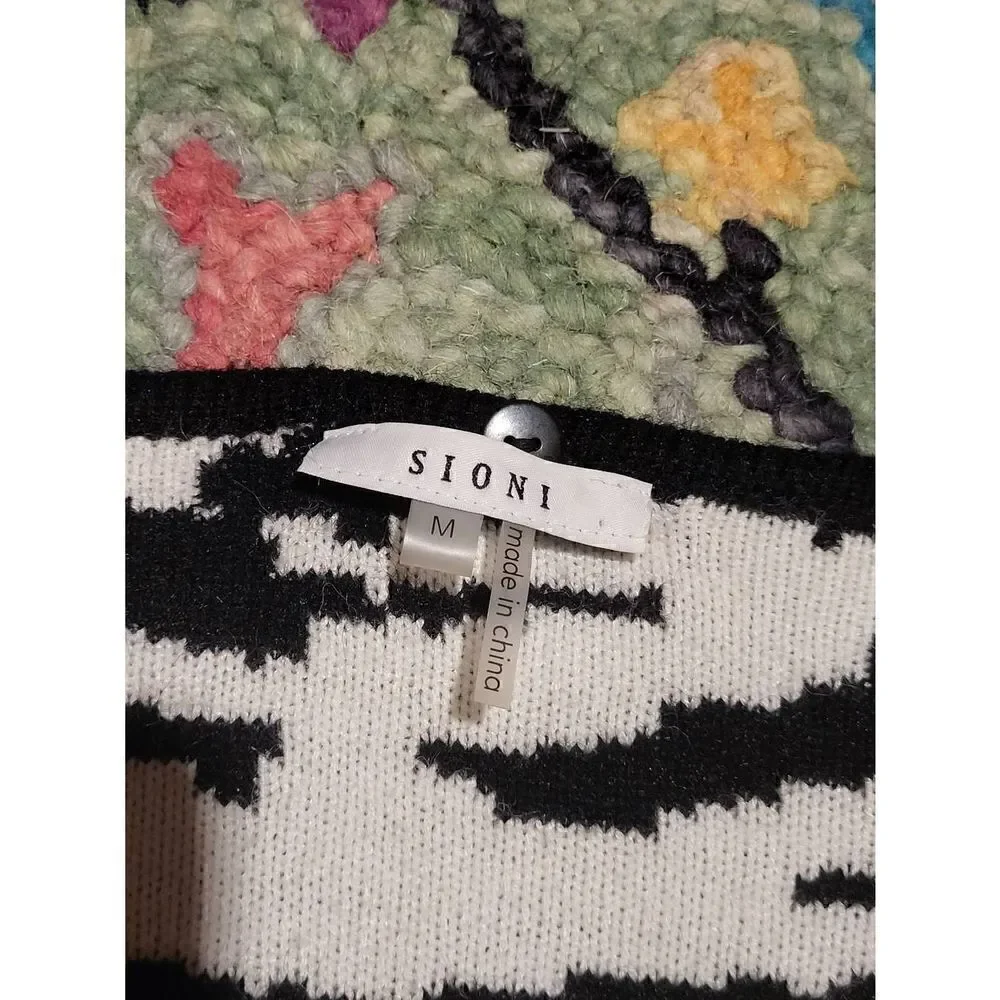 Sioni spandex cardigan long